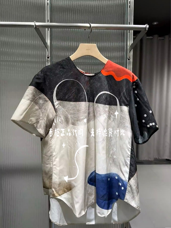 New Product 2026 Autumn Collection Cotton Short-Sleeved T-Shirt Top 5Q7211940 995 New Product 2026 Autumn Collection Cotton Short-Sleeved T-Shirt Top 5Q7211940 995
