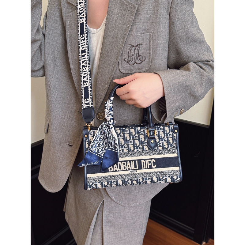 Yushang's Replica of D-Brand Designer Bags for Women, 2025 New Model Small Tote Bag, Shoulder Bag, Crossbody Bag, Handbag