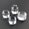 Transparent round acrylic display stand jewelry jewelry rings crystal display stand geometric photography props