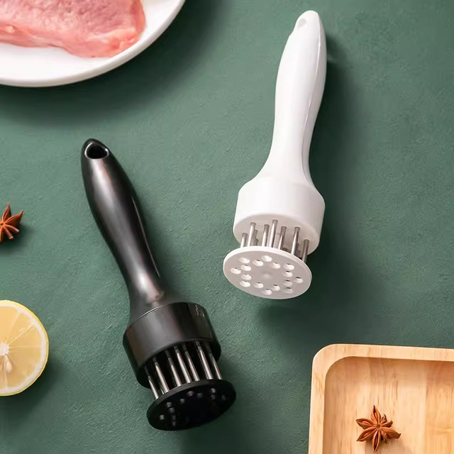 Stainless Steel Meat Tenderizer Needle for Chicken Legs and Wings, Meat Tenderizing Tool, Meat Hammer for Steak and Barbecue
