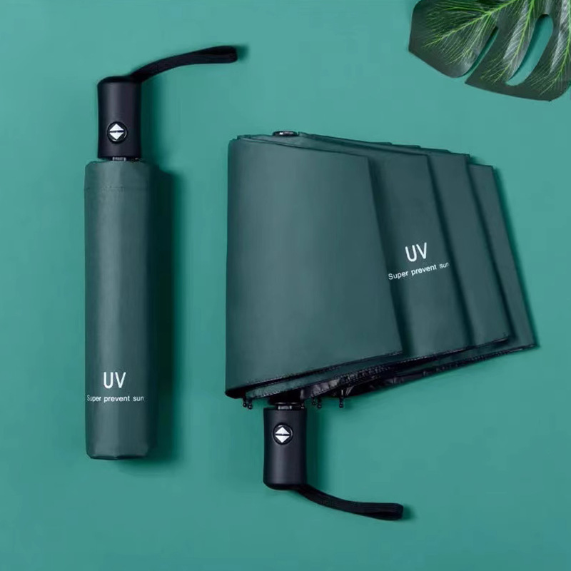Japanese Imported Uv Automatic Umbrella, Dual-Use for Sun and Rain, Foldable Umbrella for Men and Women, Black Coating for Sun Protection, Uv Protection Japanese Imported Uv Automatic Umbrella, Dual-Use for Sun and Rain, Foldable Umbrella for Men and Women, Black Coating for Sun Protection, Uv Protection