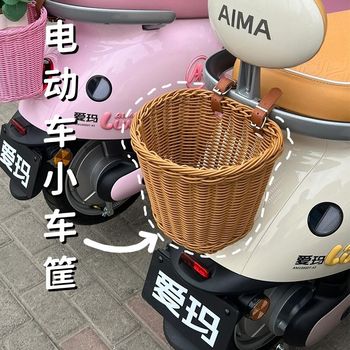 Electric vehicle front storage battery battery rear storage debris artifact multifunction r storage bicycle hanging