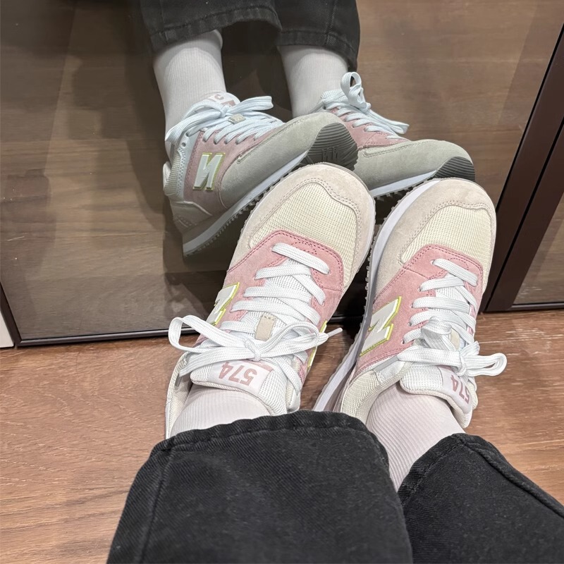 2026 Model 574 Women's Shoes Retro Running Shoes Women's Official Authentic Couple Versatile Casual Sports Shoes Men's New Balance 2026 Model 574 Women's Shoes Retro Running Shoes Women's Official Authentic Couple Versatile Casual Sports Shoes Men's New Balance