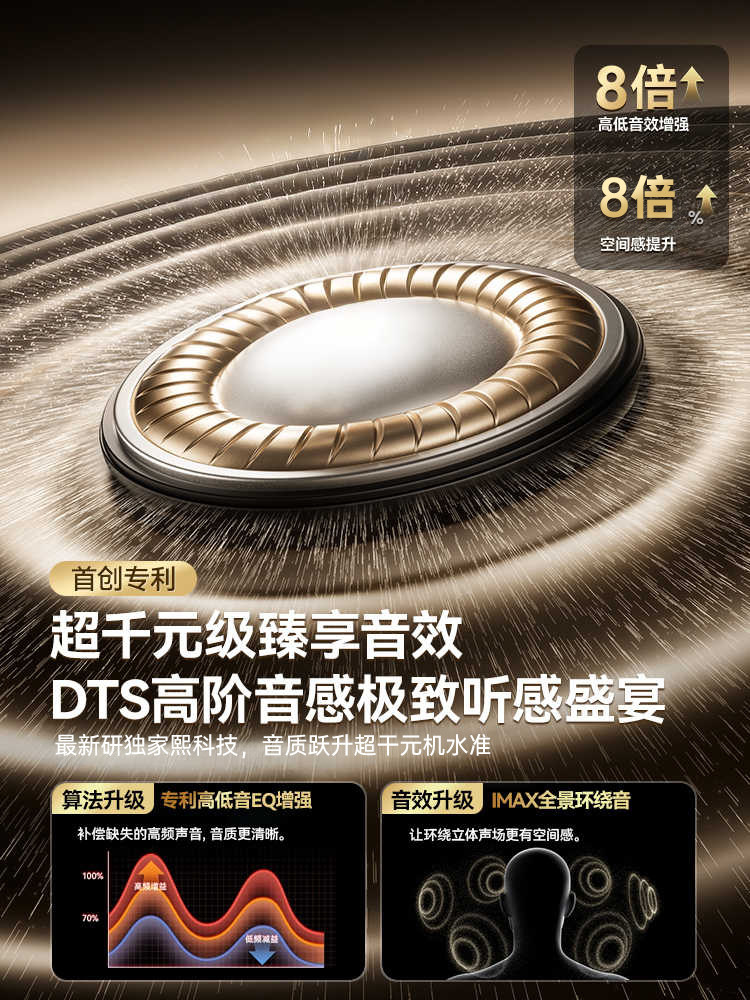 Bluetooth Earphones, Clip-On Wireless Air Conduction, Non-In-Ear, for Sports and Running, 2026 New Model, Compatible with Apple and Vivo