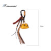 Mountainmet Outdoor Climbing Rope Woven Pendant Multifunctional Keychain Pendant Retro Bag Pendant
