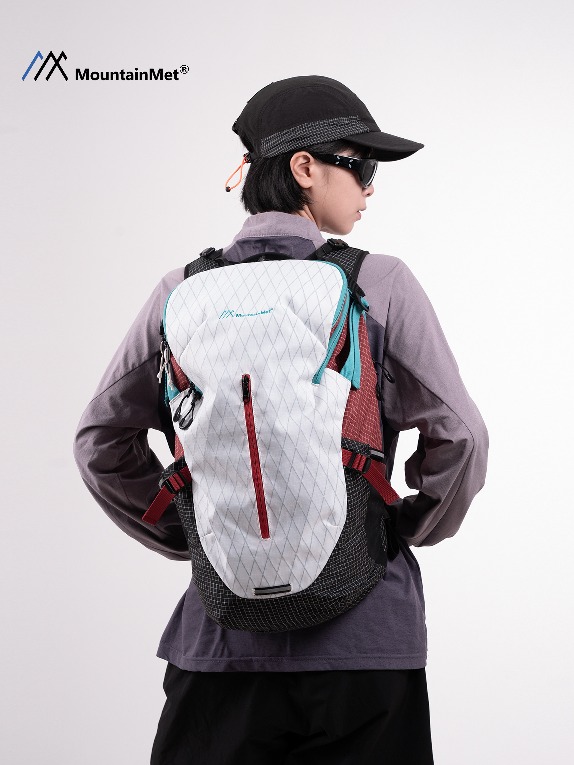 Mountainmet Outdoor X-Pac Functional Windproof Backpack Lightweight Hiking Backpack