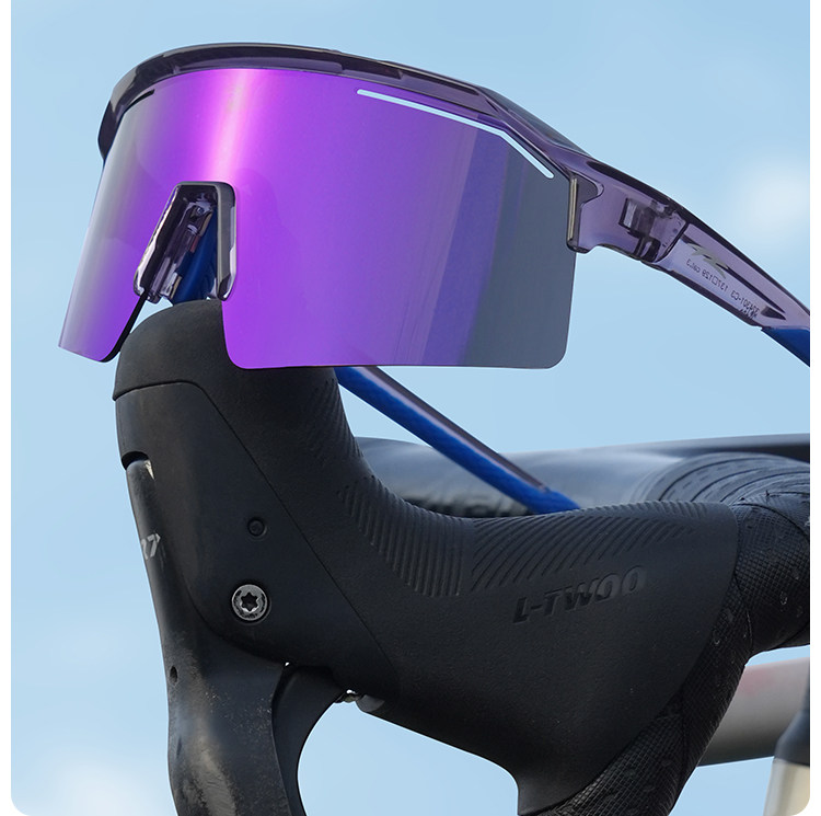 велоочки 途族骑行眼镜女高级感炫彩跑步男款公路自行车防风运动登山护目镜