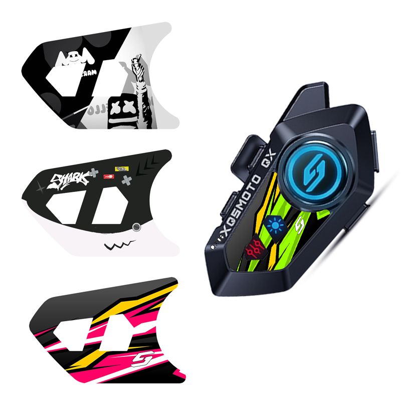 Exquisite Stickers for Xunqi Qx Qxmax Helmet Headphones