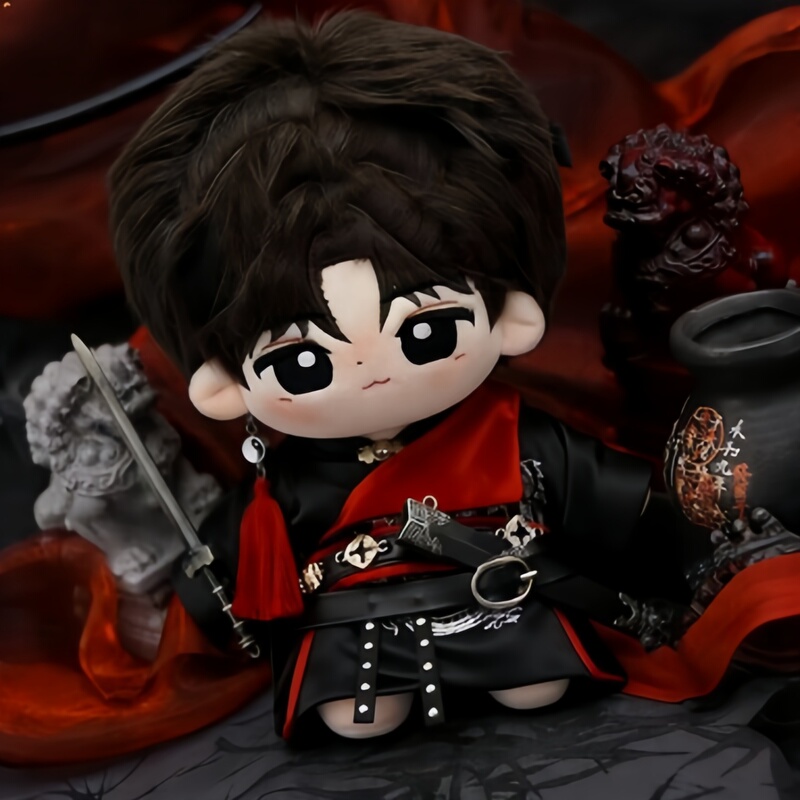 Zhang Linghe 20cm Cotton Doll Zhiyu Merchandise High-Value Plush Toy Doll Clothing Set Zhang Linghe 20cm Cotton Doll Zhiyu Merchandise High-Value Plush Toy Doll Clothing Set