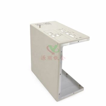 Factory new aluminum plate, sheet metal, iron plate, stainless steel plate, v industrial control amplifier shell, engraving, cutting, bending and baking paint chassis customization
