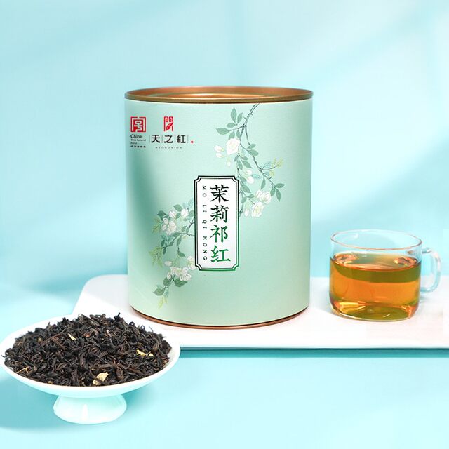 [Tian Zhi Hong]Jasmine Keemun Black Tea Qihong Xiangluo 100g*2