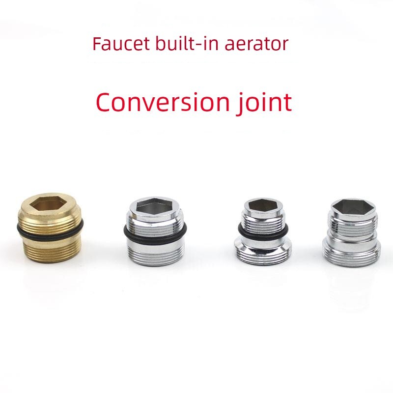 Faucet Built-In Aerator Adapter 182 with Special Outer Thread Thickness and Fine Thread 21.2 to 22mm Outer Thread Connection Faucet Built-In Aerator Adapter 182 with Special Outer Thread Thickness and Fine Thread 21.2 to 22mm Outer Thread Connection