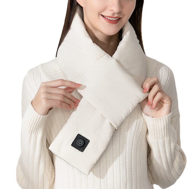 2025 New Electric Heating Scarf Intelligent Heating Scarf Heating Massage Shawl Hot Compress Neck Warmth Neck Protection Gift