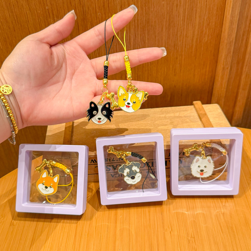 Super Cute Husky Pet Shop Mobile Phone Chain Event Commemorative Gift Shiba Inu Pet Puppy Pendant Couple Keychain Super Cute Husky Pet Shop Mobile Phone Chain Event Commemorative Gift Shiba Inu Pet Puppy Pendant Couple Keychain