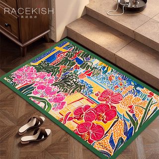 Racekish romantic overture diatom mud mat 3 home bedroom bathroom decorative foot mats water-absorbent anti-slip mats