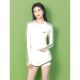 2025 New Style Two-Piece Swimsuit for Women, Conservative and Slimming, Covers the Belly, Long-Sleeved, Suitable for Hot Springs and Swimming Pools
