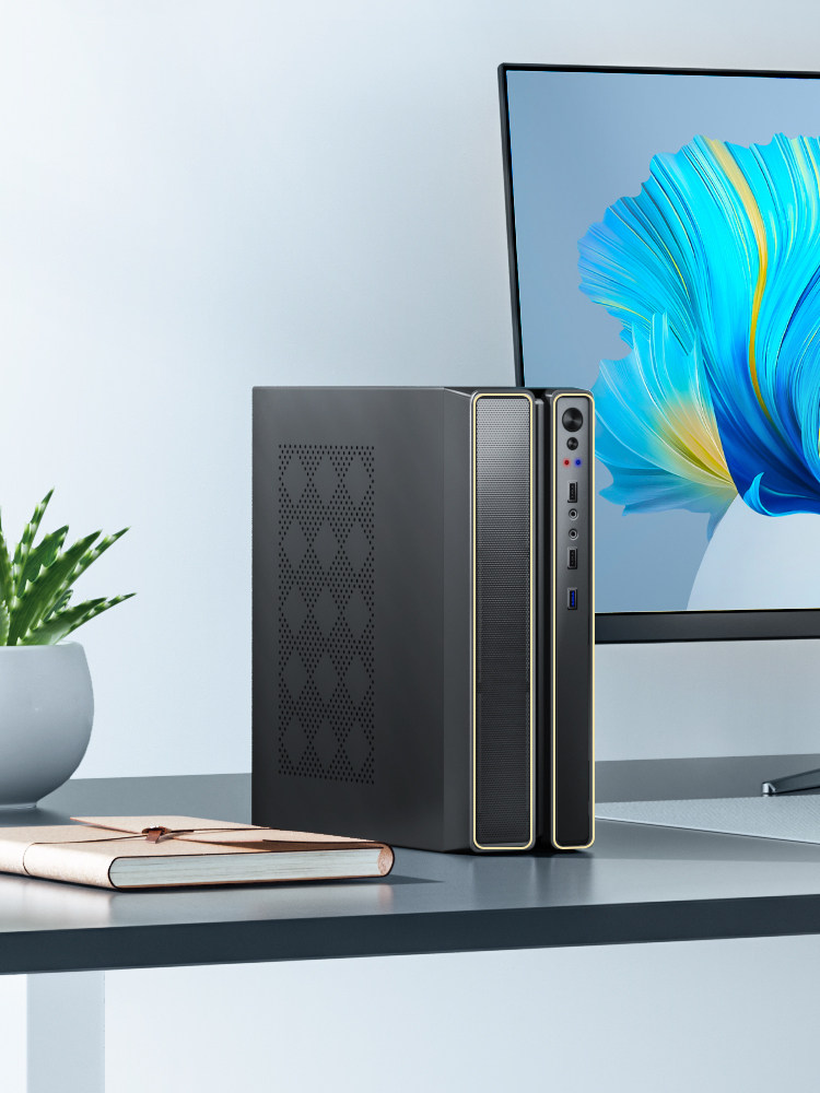 Hkc Brand Home Office Business Desktop Computer Host Sambada Mini Small Host Enterprise Procurement Business Online Course New Product Core I7 Complete Set Brand New Official Genuine Product