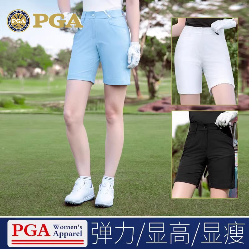 2026 American Pga Golf Women's Spring and Summer Clothing Women's Stretch Shorts Casual Pants Short-Sleeved T-Shirt Set 2026 American Pga Golf Women's Spring and Summer Clothing Women's Stretch Shorts Casual Pants Short-Sleeved T-Shirt Set