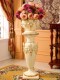European-Style Roman Column Ornaments for the Living Room, High-End Luxury Large Ceramic Floor Vase, Flower Arrangement Decorative Flower Pot