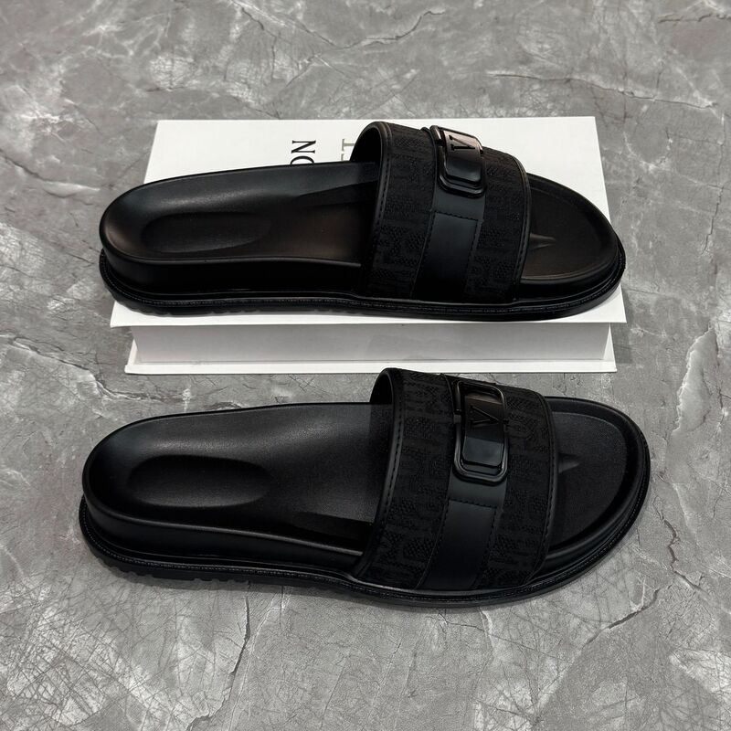 Suitable for Mufendi and Mucuqi Collaboration Tlv Non-Slip 2026 Thick-Soled Men's Slippers for Summer Outdoor Wear