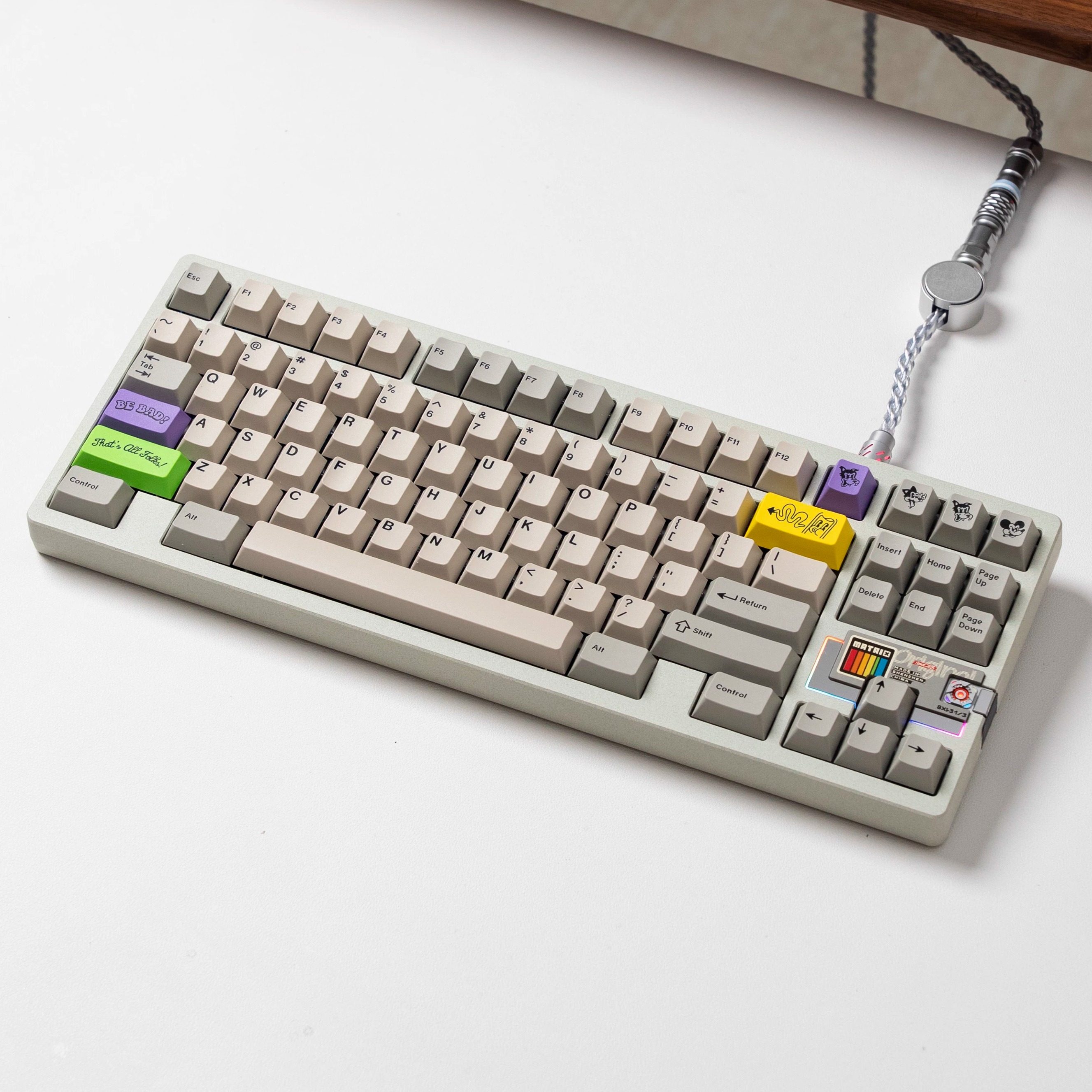 🚀 Matrix 8xv 3 1/3 3.3 wheat whirlwind customized keyboard kit, good ...