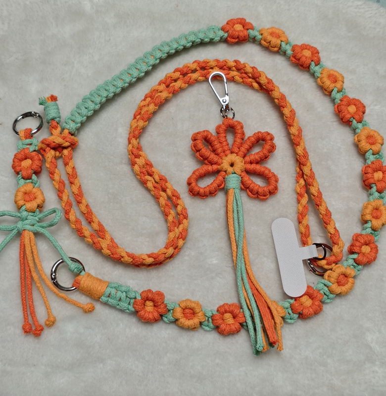 Mayday Wang Sulong Bubu Color Long Adjustable Daisy Phone Chain Concert Support Gift Keychain