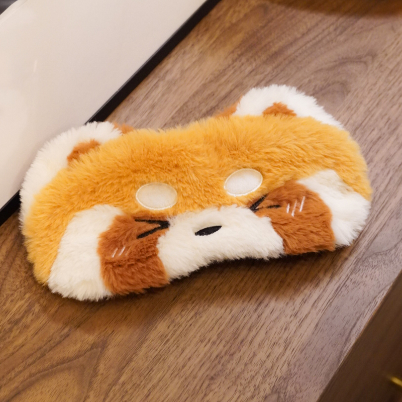 Teacher's Day Gift for Female Teachers: Panda and Friends, Cute Red Panda Plush Sleep Mask to Aid Sleep