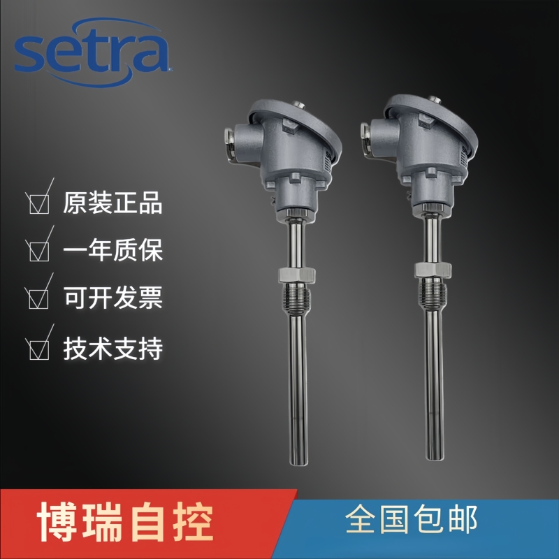 Setra Water Pipe and Air Duct Indoor Temperature Sensor Stc Transmitter Pt1000/Pt100 Temperature Sensing Element
