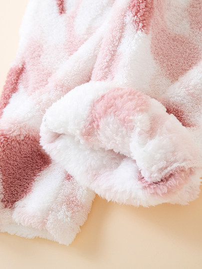 New Coral Fleece Women's Long Pajama Pants, Thickened and Warm, Flannel, Loose Fit, Plus Size, Casual Home Pants