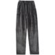 Coral Velvet Pajamas for Men in Autumn and Winter Fleece-Lined and Thickeneded to Heattech and Casual Loose Large Size Men's Winter Flannel Home Pants