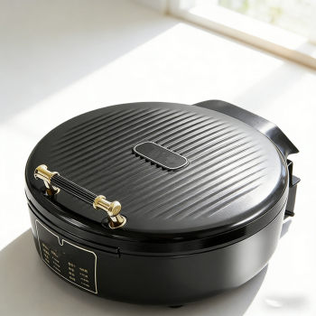 Electric pancake pan nuantao double-sided heating pancake pan deeper and larger model pancake machine frying machine pancake pan