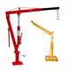 0.5t manual hydraulic rotating crane vehicle-mounted small crane for marine floor buildings rotating electric small crane