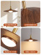 Changhong Lighting Restaurant Chandelier 2026 New Model Vintage Style Bar Counter Three-Head High-End Ufo Dining Table Dining Room Lamp