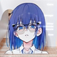 Glasses placement rack 2D Fengling sisters with high appearance super large glasses rack storage desktop ornaments stands and cards give away two