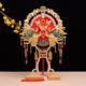 Chinese-Style Bridal Fan for Wedding, Face-Covering, Handmade Silk Fan, Finished Product, DIY Materials for Bride's Wedding