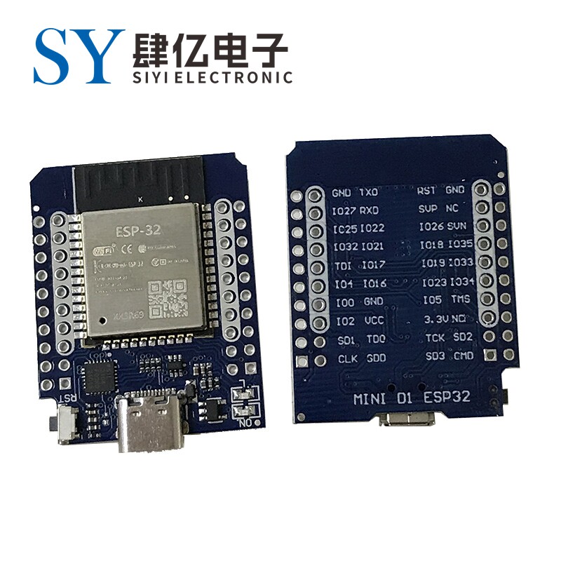MINI D1 ESP32 WIFI蓝牙开发板FT232 CP2104 CH9102板载ESP32模组