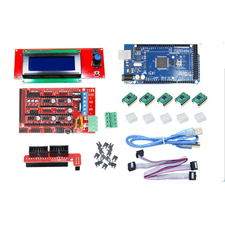 3D打印机套件2004LCD MEGA2560 R3 RAMPS1.4控制板 电机驱动