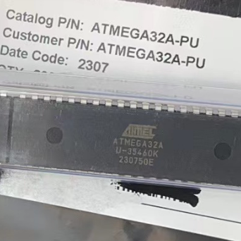 全新原装 ATMEGA32A-PU ATMEGA32 直插DIP40 微控制器芯片 单片机