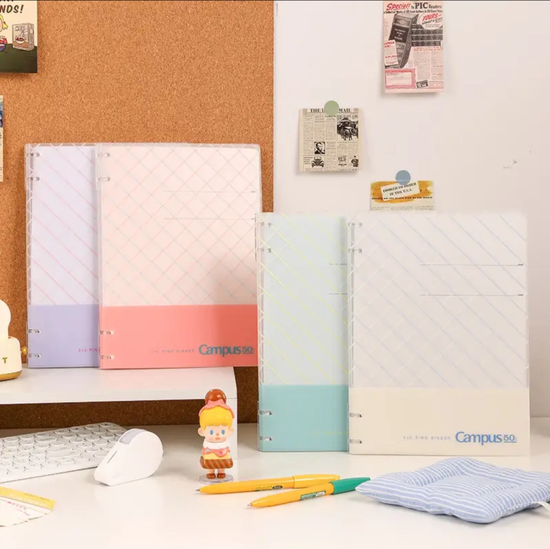 Kokuyo Campus 50Th Anniversary Four-Ring Binder Notebook Refillable B5/40 Pages