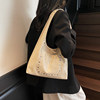 Large-Capacity Retro Underarm Bag for Women 2025 New Autumn and Winter Shoulder Bag Maillard Brown Commuter Tote Bag