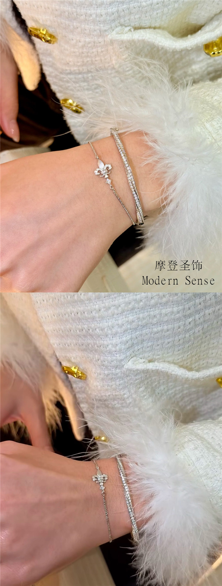 银饰手链 None S925