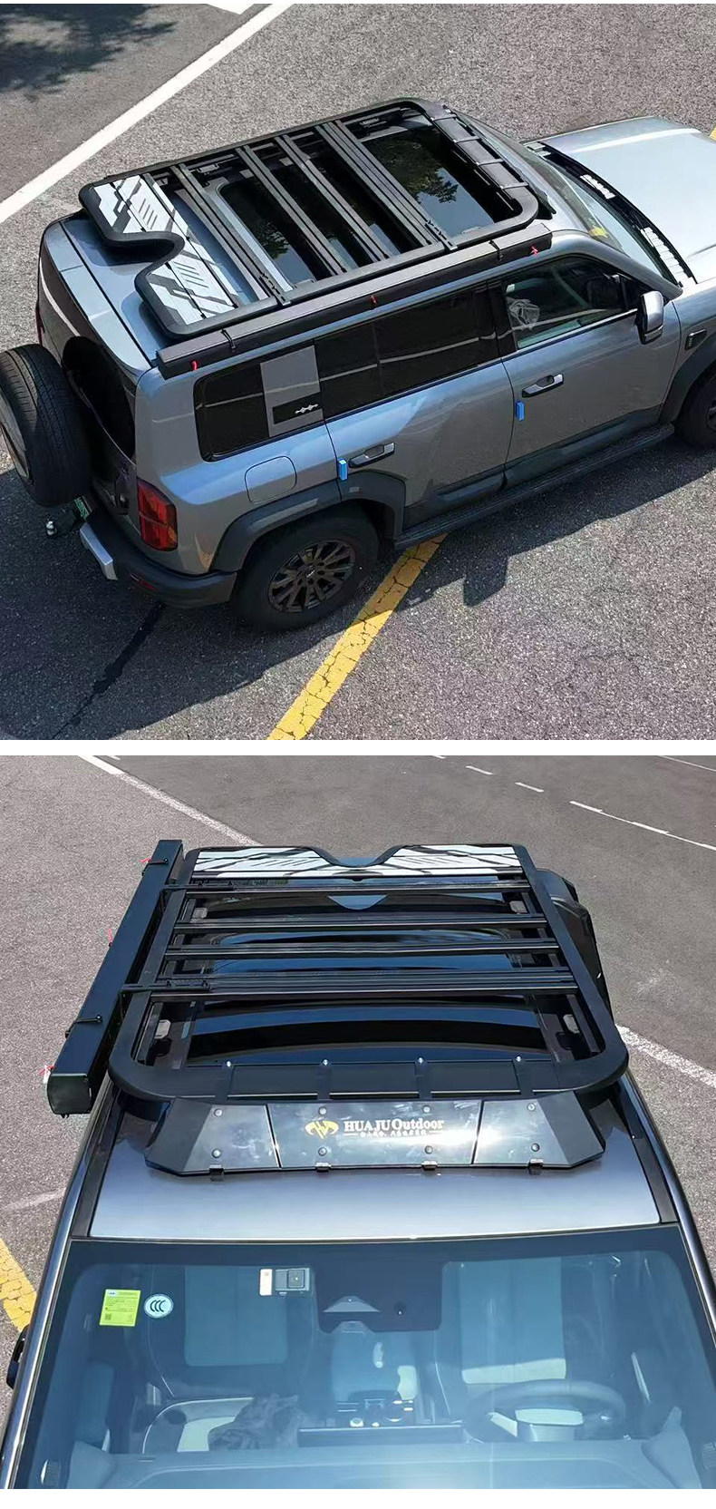 Factory Direct Sales of Fang Cheng Bao 5/Leopard 8/Titanium/Byd Tang/Song Roof Luggage Rack Expansion Platform, No Drilling Required
