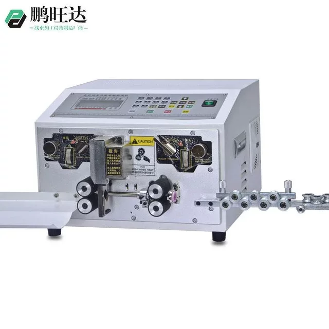 Fully automatic computer wire stripper sheathed cable wire cutting machine 16 square wire stripper 16mm skin stripper four-wheel drive
