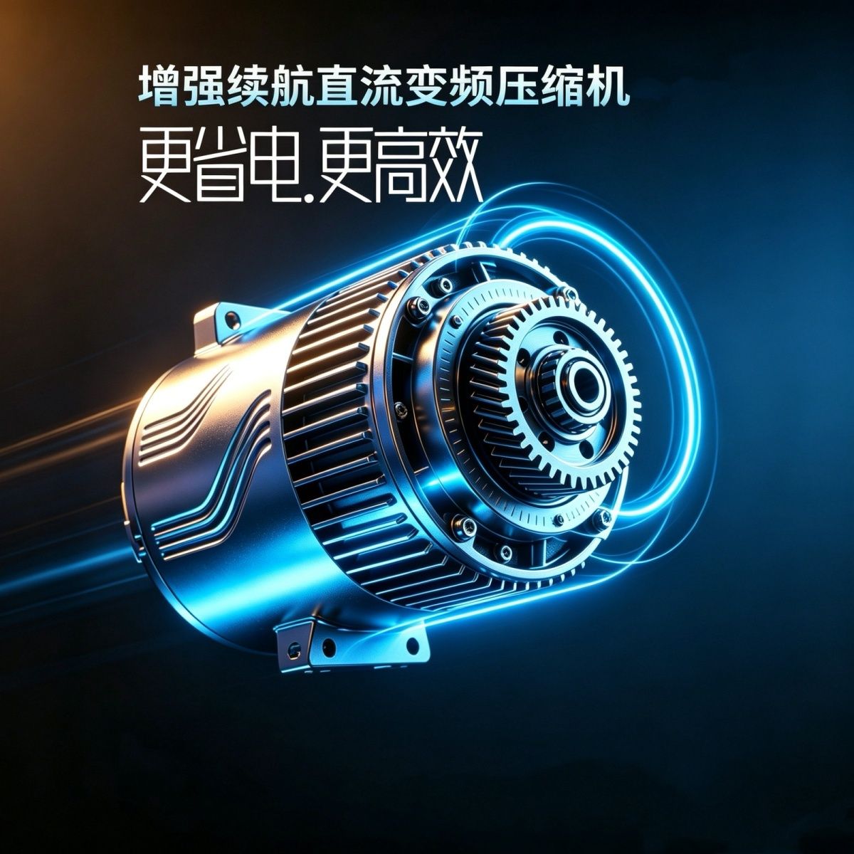 Electric Vehicle Heating and Cooling Air Conditioner 60V72V48V for Tricycles and Four-Wheel Carts, In-Car Air Conditioner with Variable Frequency 12V24V Cooling