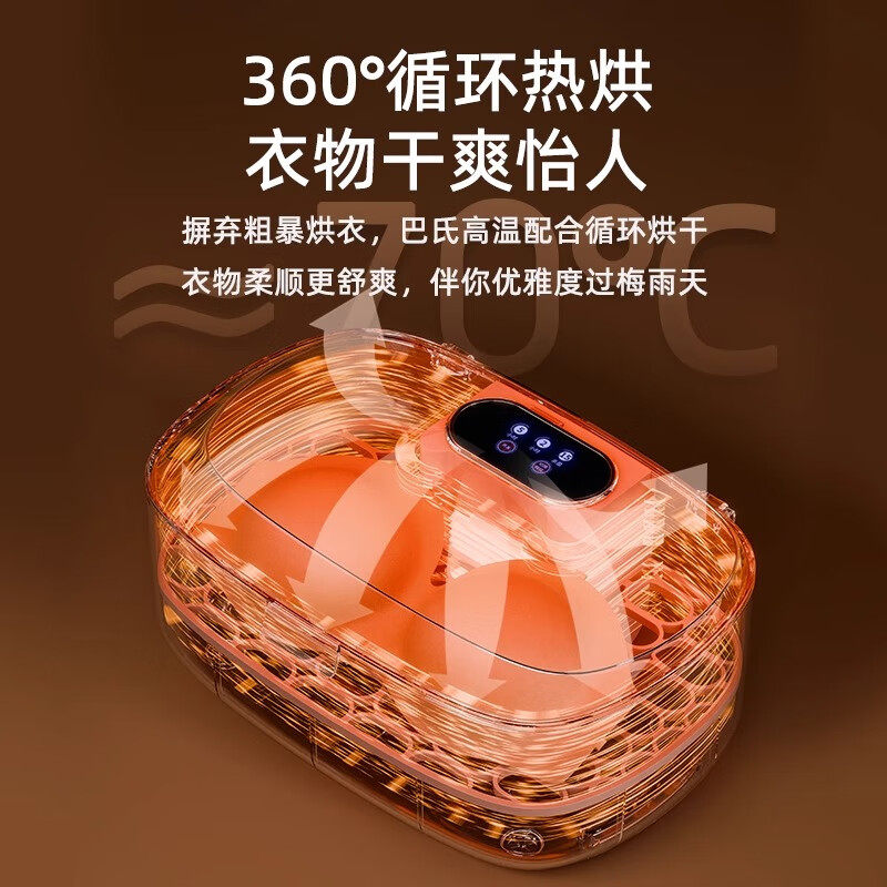 Underwear Disinfection and Sterilization Box, Small Clothes Dryer, Intimate Clothing Ultraviolet Ozone Household Dryer Sterilizer