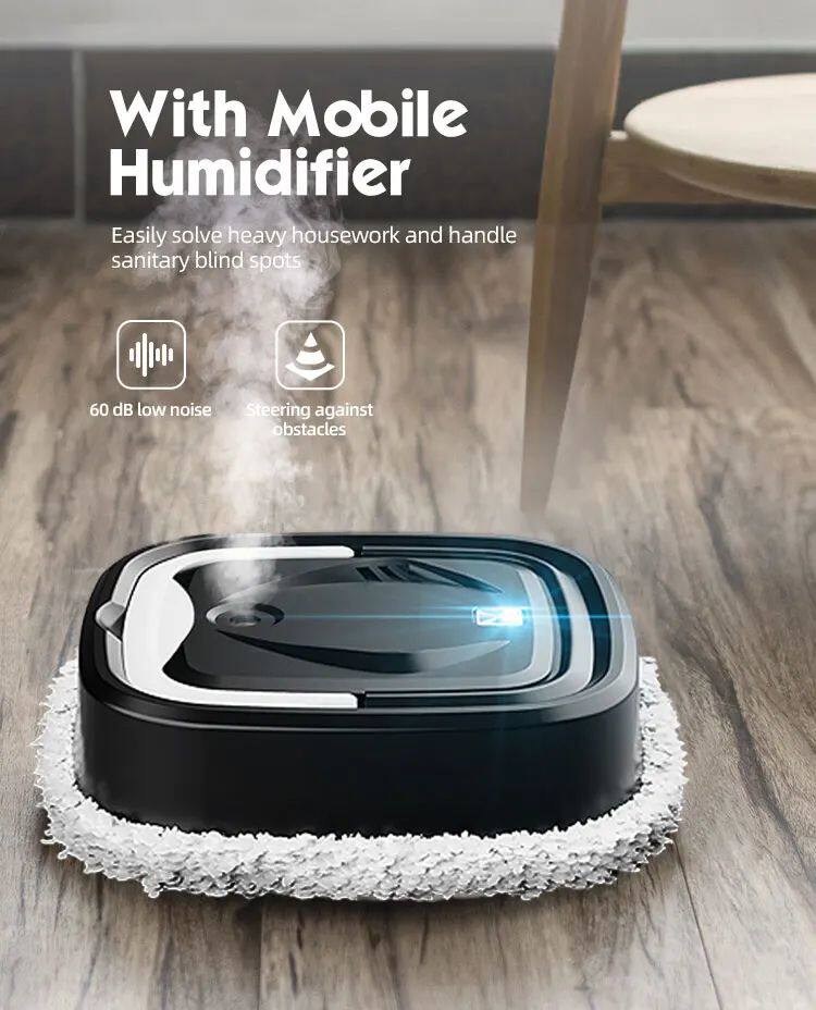2-in-1 Robot Vacuum and Mop Combo with Self-Charging - Taobao product photo 8