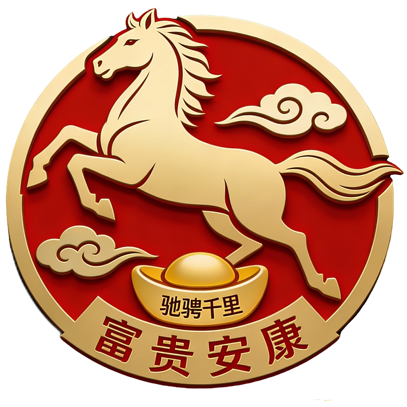 驰骋千里 富贵安康的LOGO