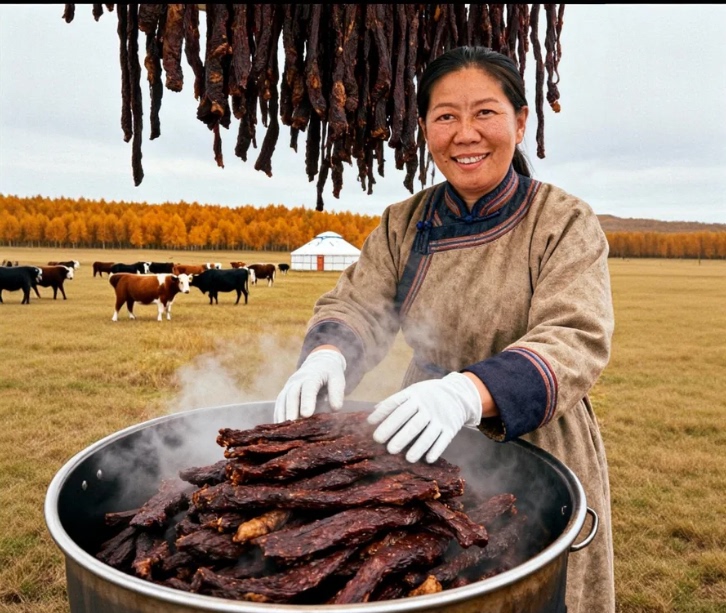 【100G of 70% Dried Fresh Beef Jerky】