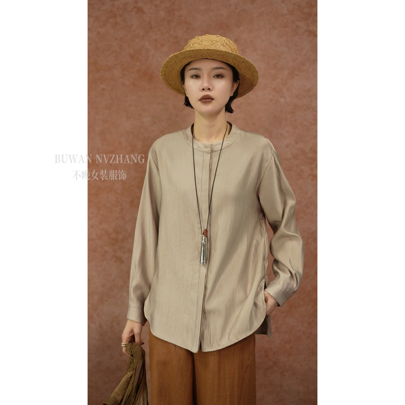 【Ruchu】Punk Style Loose Shirt, Regular Style, Versatile for Spring and Summer, Retro Top for Women, Summer Long-Sleeve Shirt 【Ruchu】Punk Style Loose Shirt, Regular Style, Versatile for Spring and Summer, Retro Top for Women, Summer Long-Sleeve Shirt