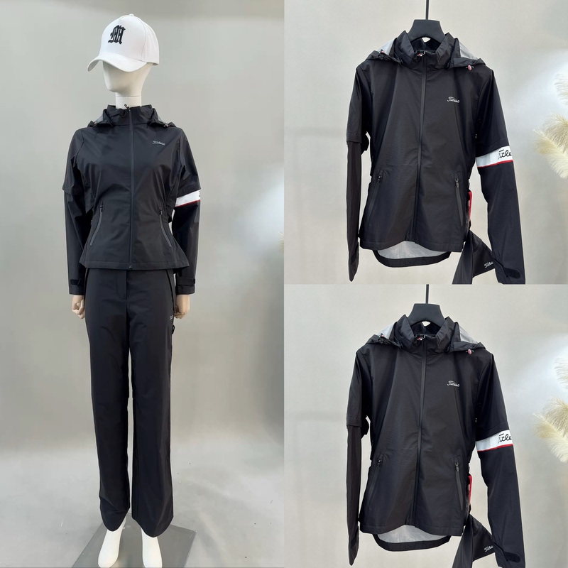 Charlotte Golf - Golf Apparel Golf Spring and Autumn New Windproof and Rainproof Jacket Women's Tit